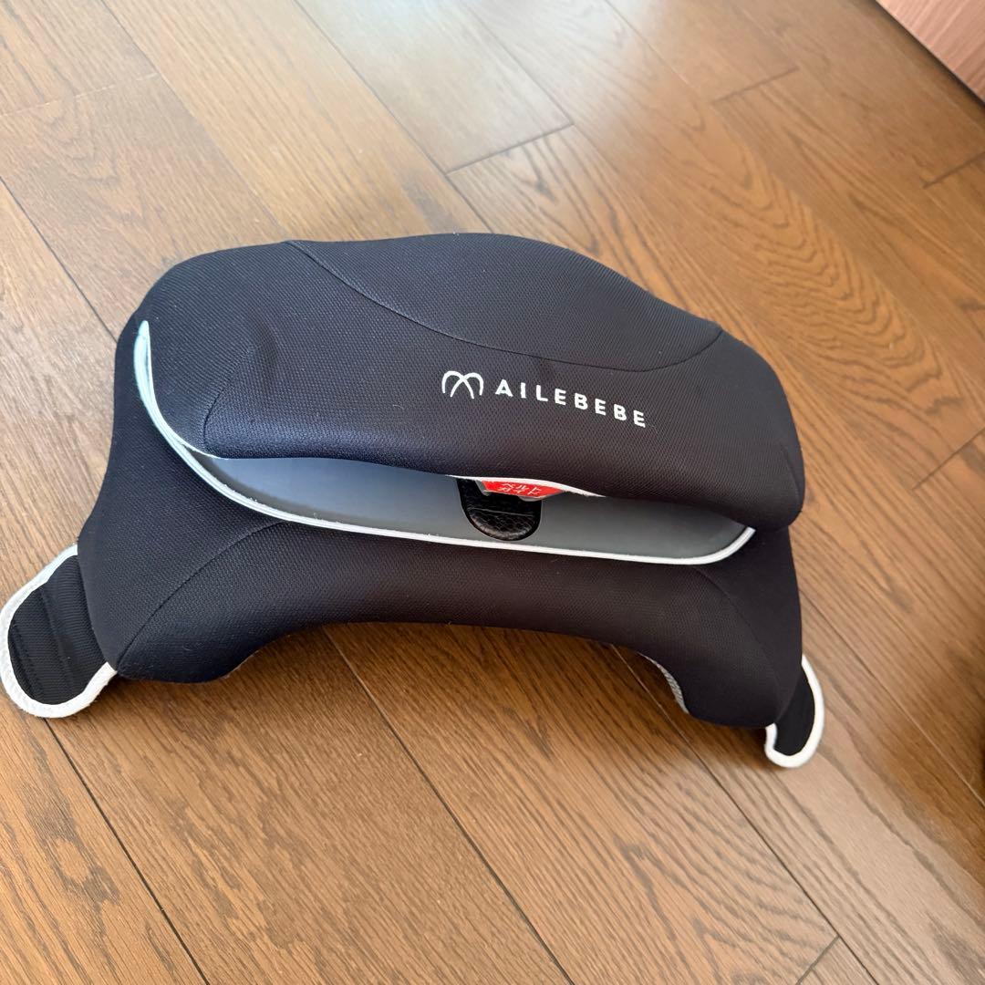 【ミドリ】エールべべ ジュニアシート サラット3ステップ クワトロST 黒