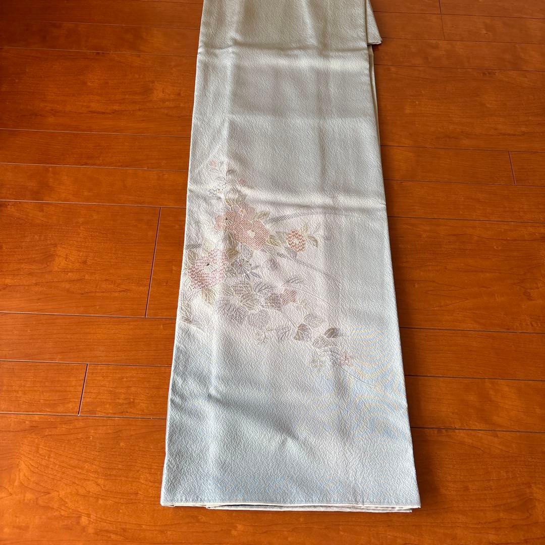 訪問着 スワトウ刺繍 小柄な方 入学式 結婚式 お宮参り