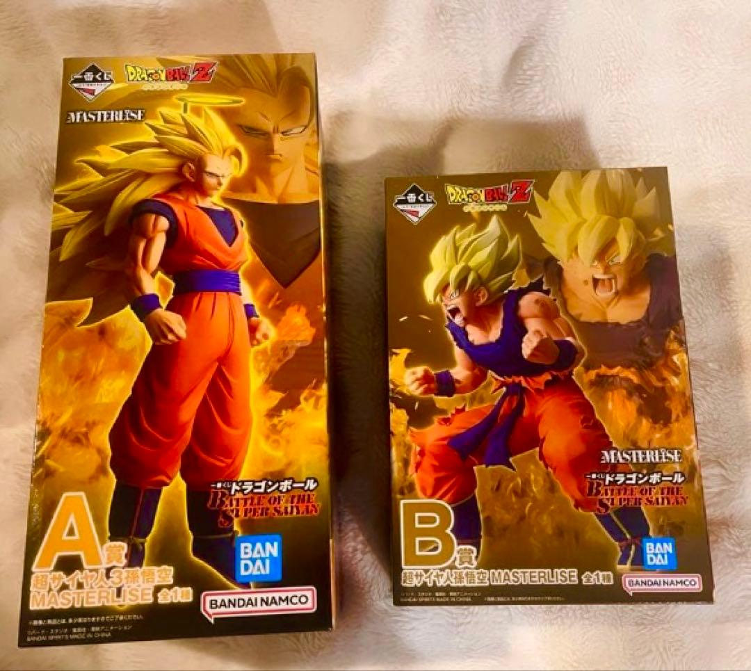 A賞 超サイヤ人3孫悟空+B賞 超サイヤ人 孫悟空オマケ付き