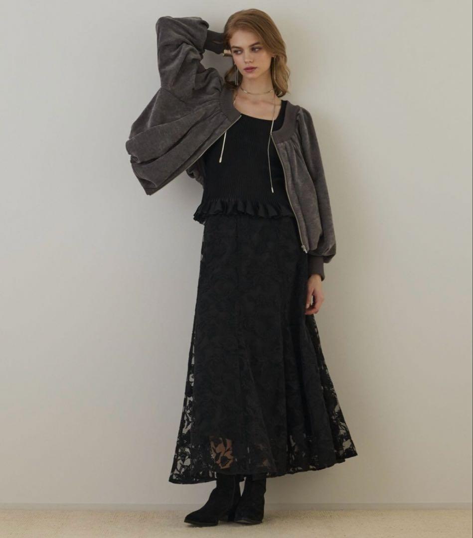 グレースコンチネンタル　25AW モールカットカーディガン