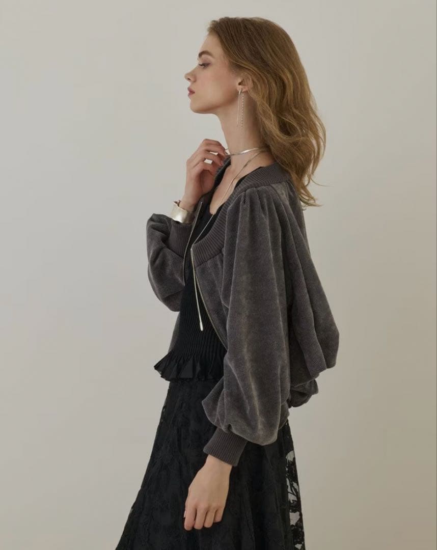 グレースコンチネンタル　25AW モールカットカーディガン