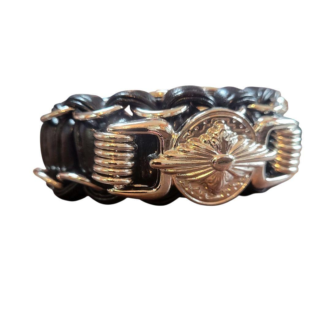 ♡TOGA TOO♡ 25AW レザー バングル ブラック