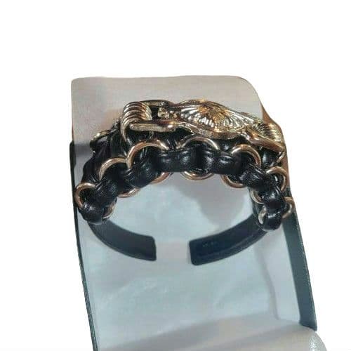 ♡TOGA TOO♡ 25AW レザー バングル ブラック