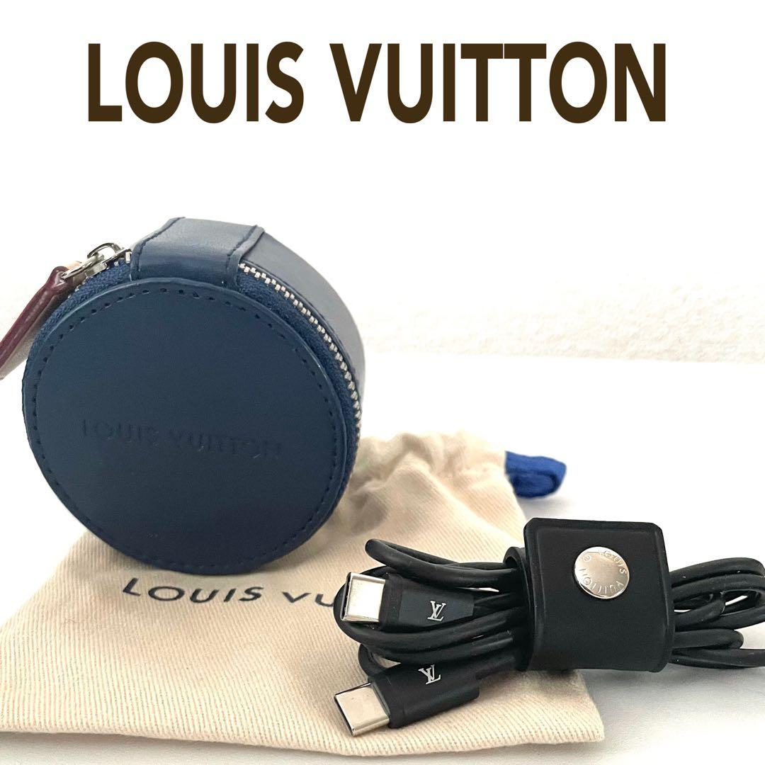 LOUIS VUITTON ルイヴィトン　イヤホンケース　充電ケーブル巾着セット