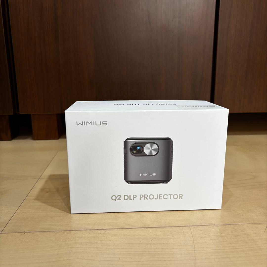 ✨美品✨　WiMiUS　Q2 DLP　プロジェクター　箱小型　携帯
