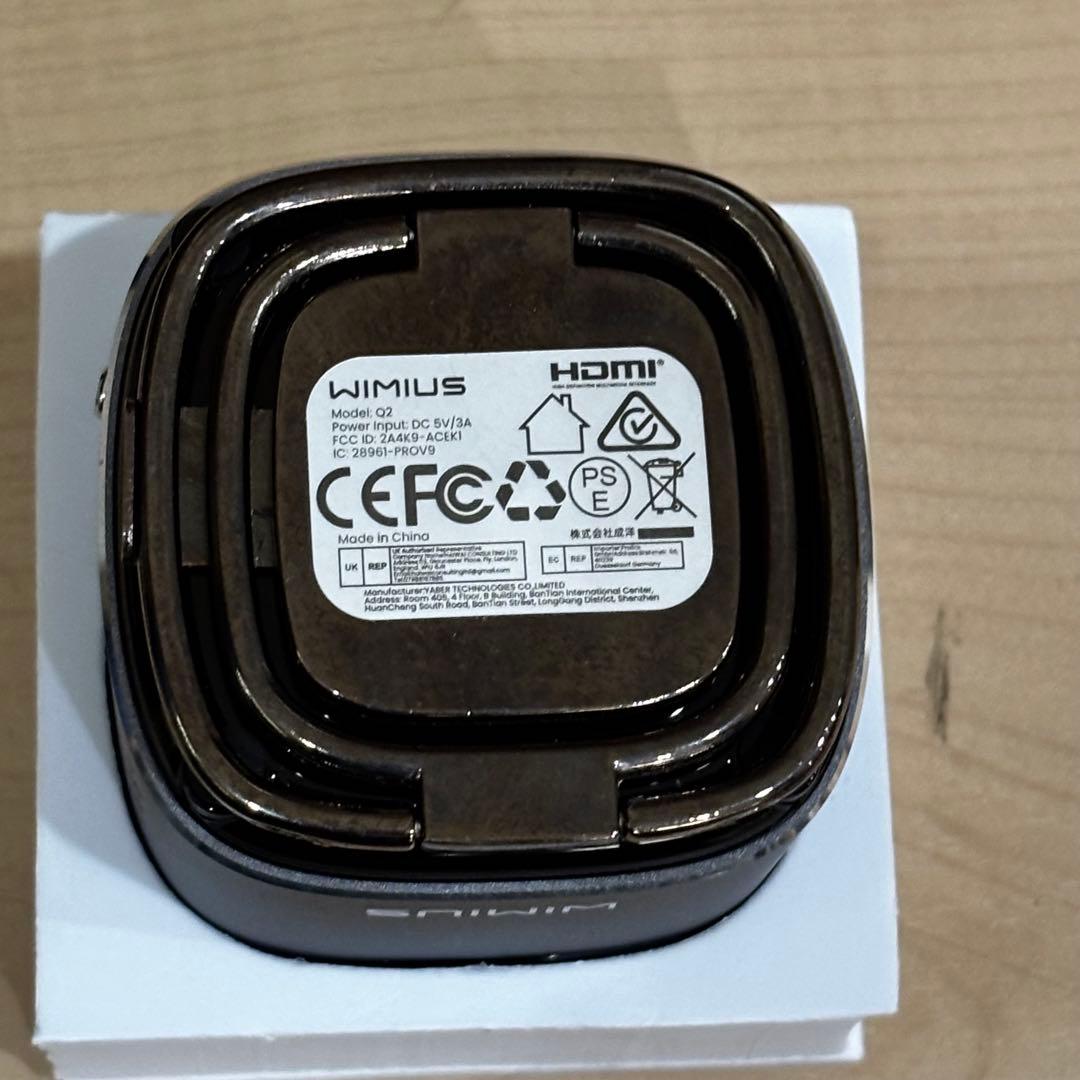 ✨美品✨　WiMiUS　Q2 DLP　プロジェクター　箱小型　携帯