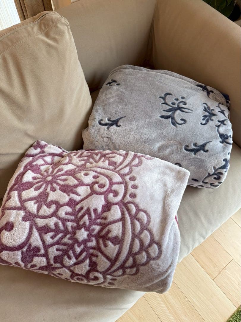 西川　ダブルファスナー　掛け布団カバーセット