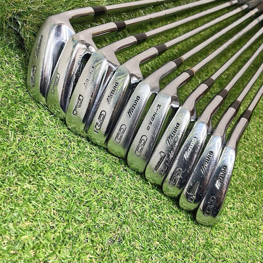 名器 MizunoPro & JohnnyMiller 入門アイアン10本セット