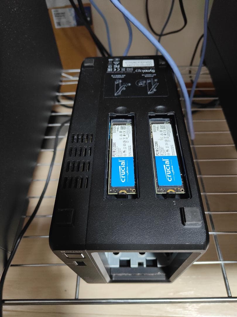 Synology DS720+/HDD8TBx2/メモリ/SSD