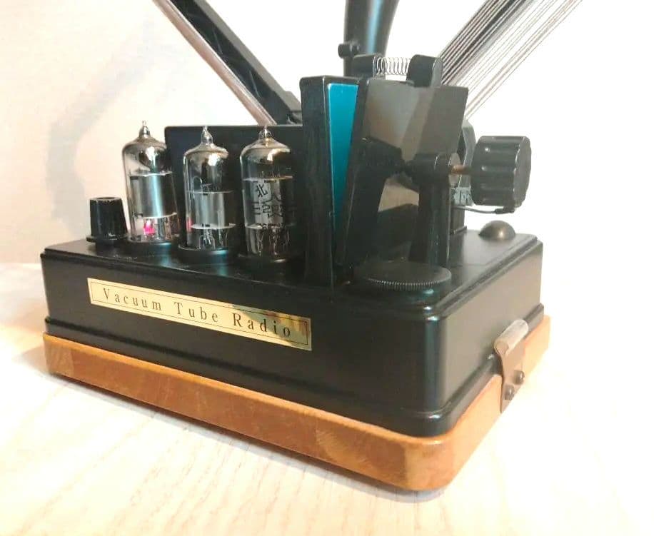 大人の科学 真空管ラジオ 組立 改造 動作品