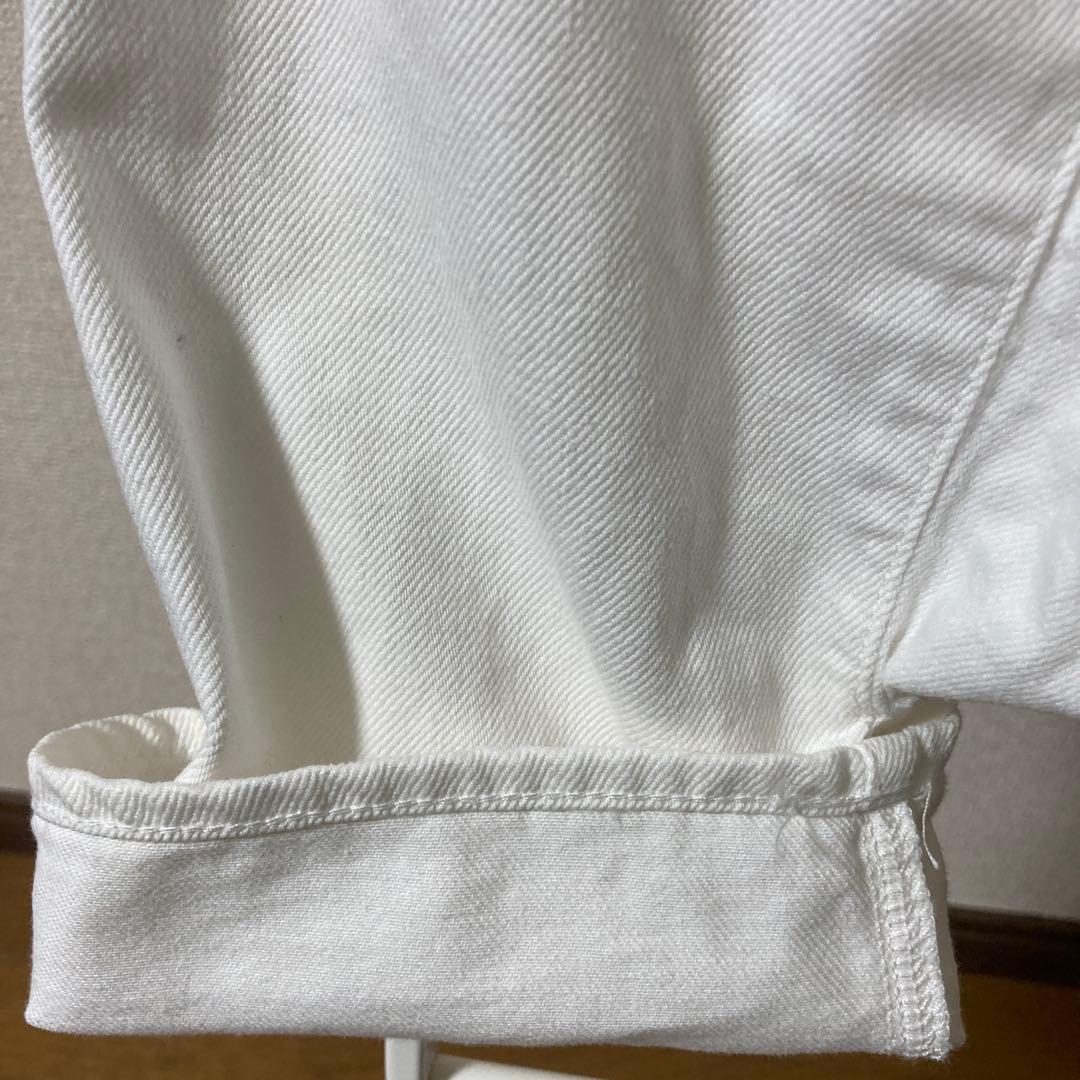 コムデギャルソンGANRYU ホワイトデニムサルエルS