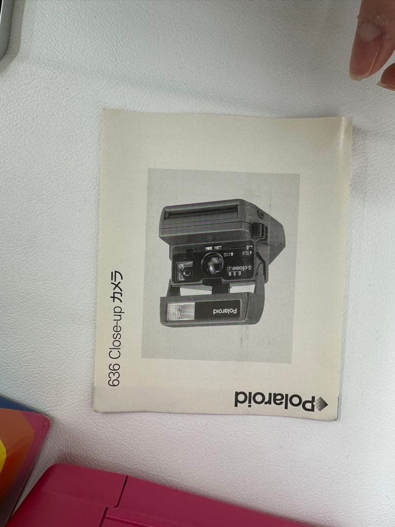 ポラロイド Polaroid 636 ピンク PINK ポラロイドカメラ　レトロ