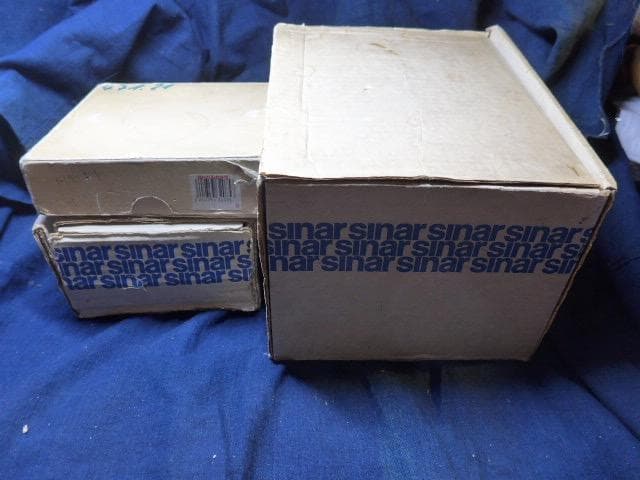 貴重なSinar 4×5in用 「双眼レフレックス/ファインダー他３点セット」