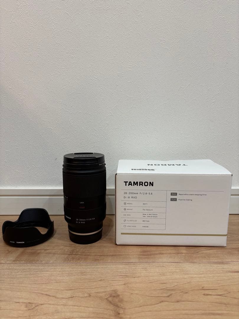 【美品】タムロン 28-200mm F2.8-5.6 Di III RXD