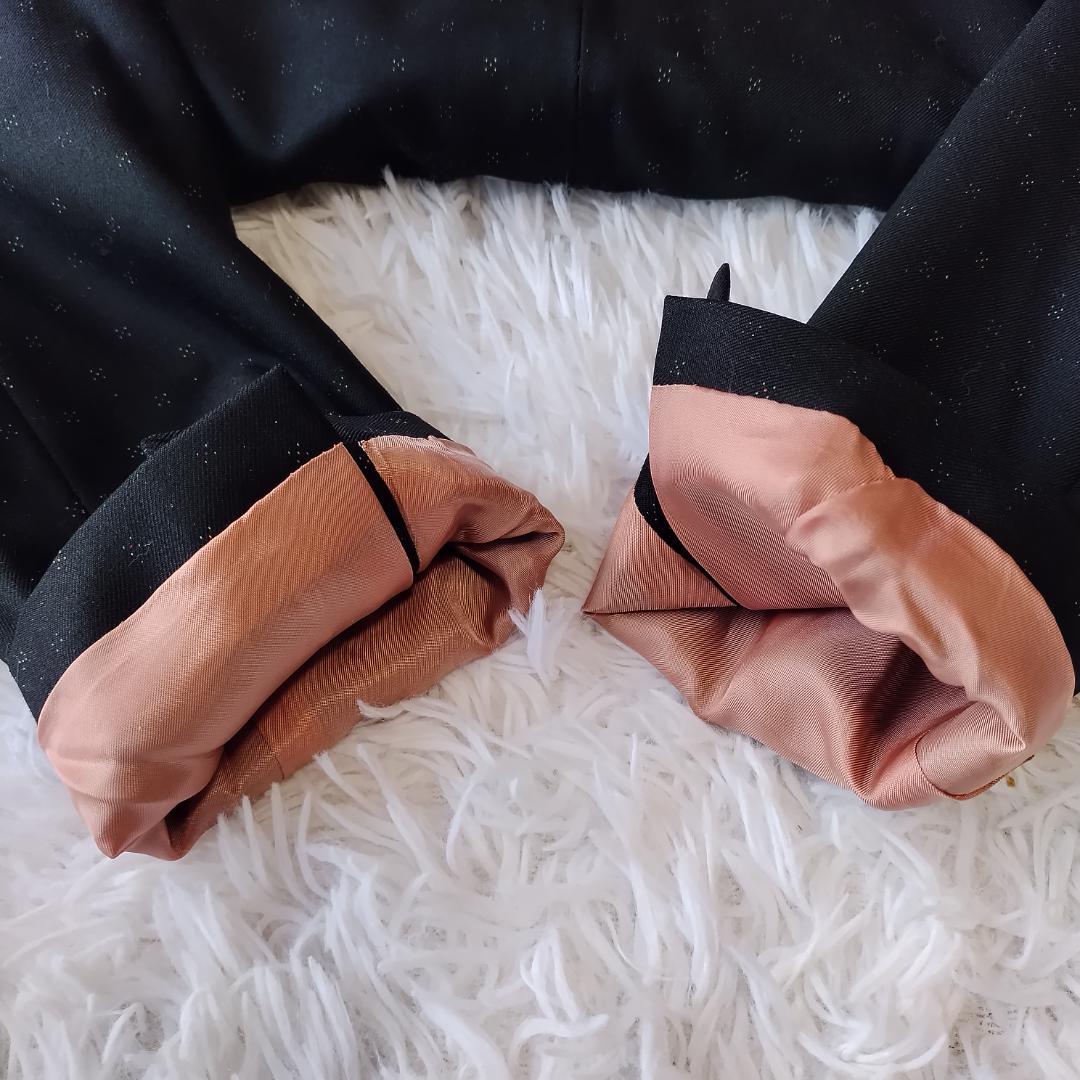 美品☆ポールスミス セットアップ スカートスーツ ブラック マルチカラー 本 L