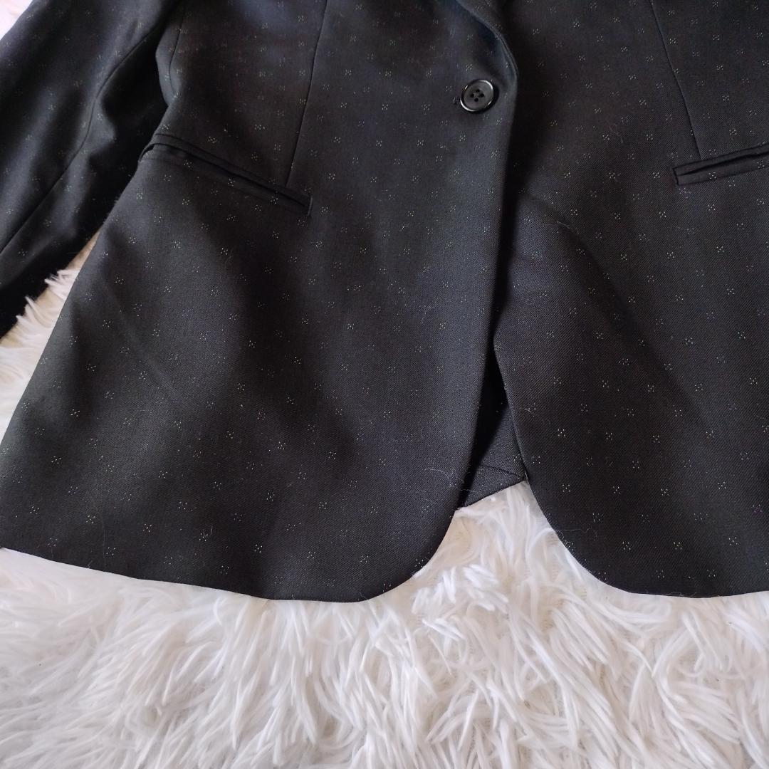 美品☆ポールスミス セットアップ スカートスーツ ブラック マルチカラー 本 L