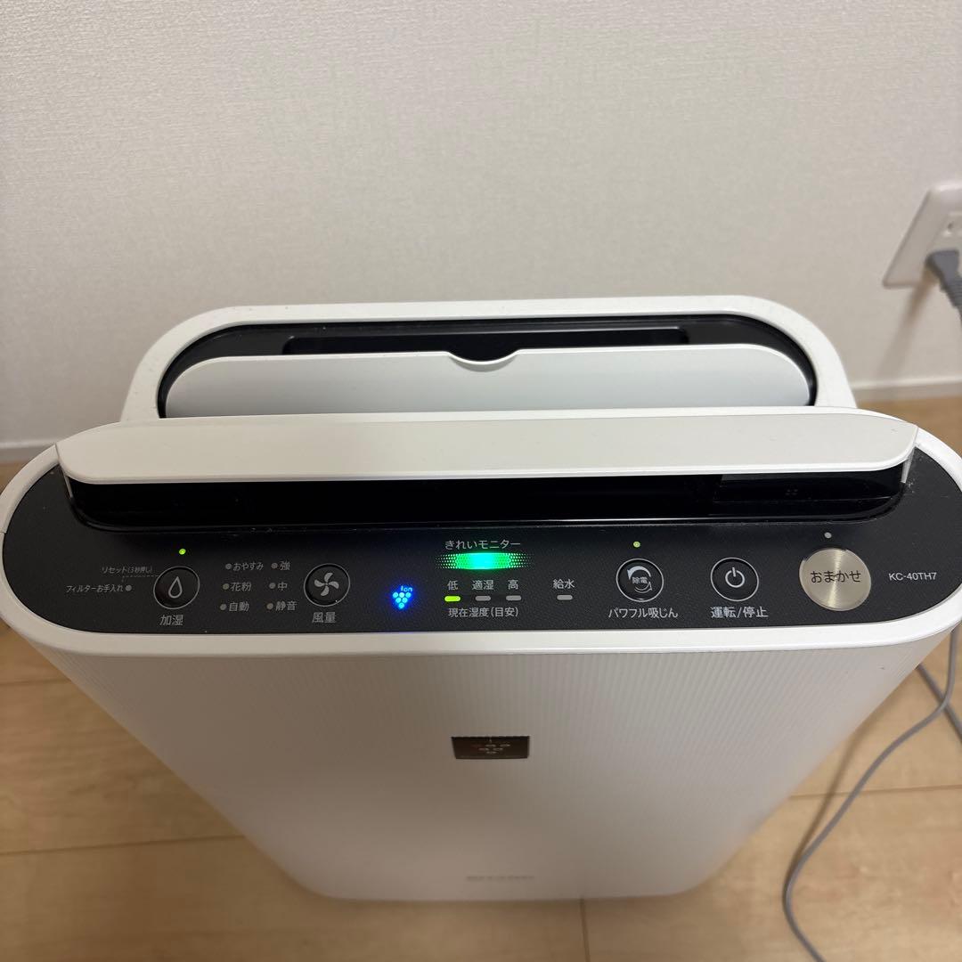美品 SHARP KC-40TH7 加湿空気清浄機 2022年製