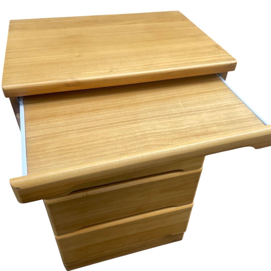 【極美品】 天然木 仏壇チェスト 仏具収納 置き台