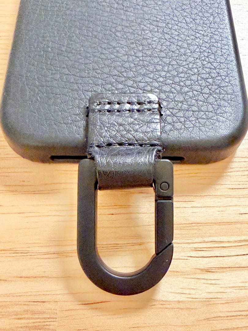 Objcts.io レザーストラップ + iPhoneケースセット ブラック