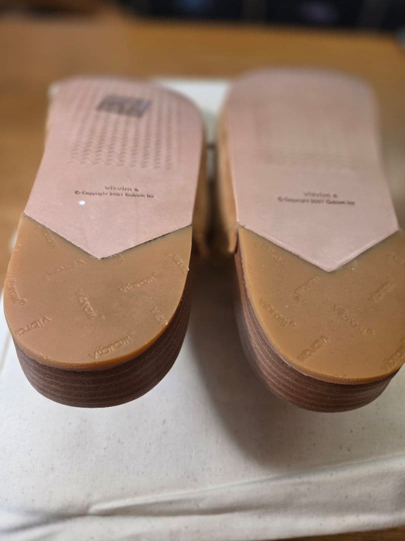 visvimビズビム　フリンジ付きスエードサンダル