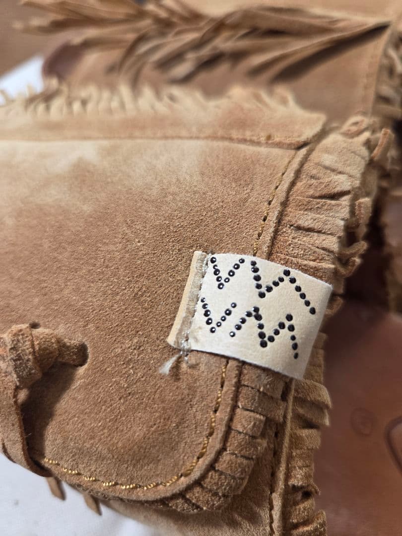 visvimビズビム　フリンジ付きスエードサンダル