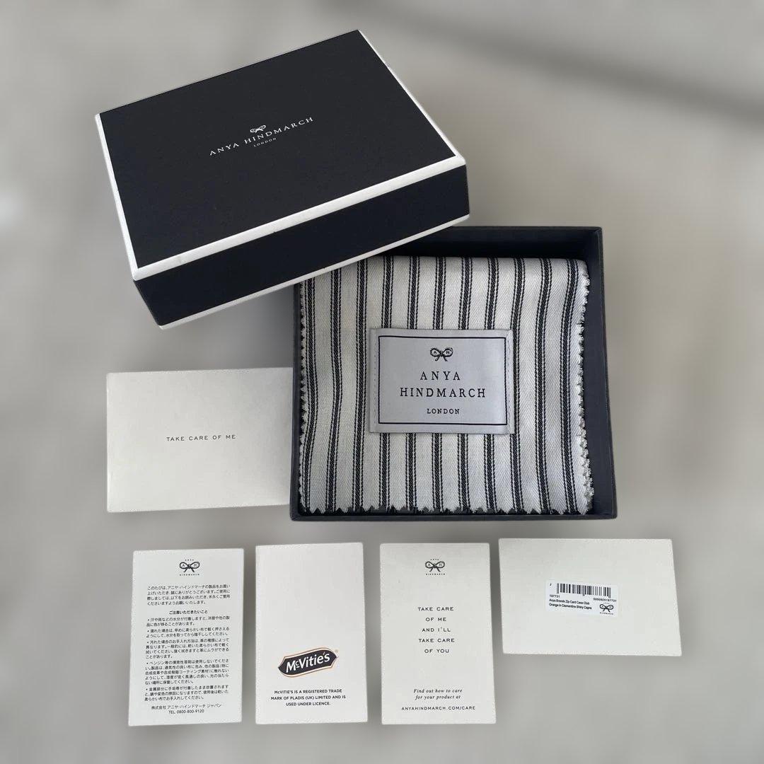 アニヤハインドマーチ　オレンジデザイン ケース