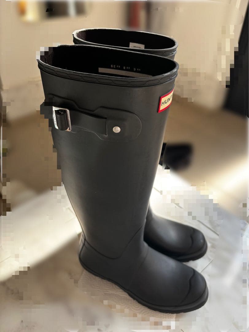 HUNTER WOMENS ORIGINAL サイドバックルレインブーツ