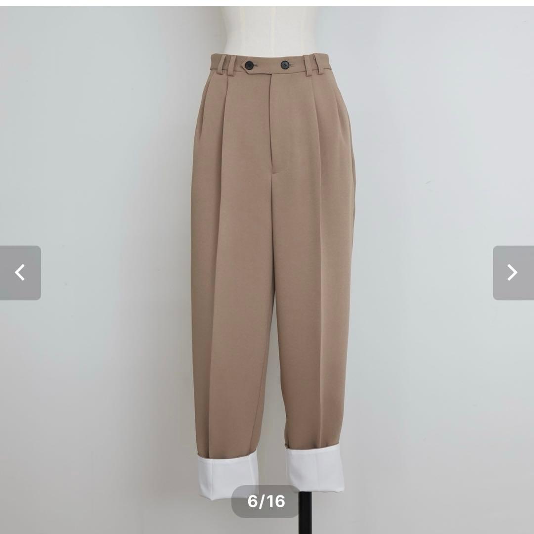 macha　gypsohila White Hempants ベージュ