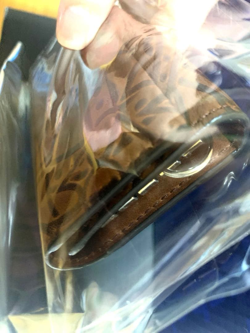 さ*須様 viviennewestwood キーケース　茶色レザー　型押し