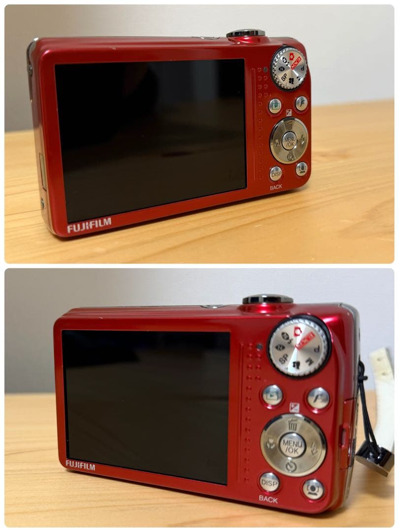【美品】FUJIFILM デジタルカメラ FinePix F80EXR レッド