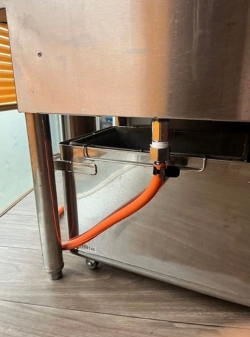 fujimak 業務用ガスフライヤー ステンレス製