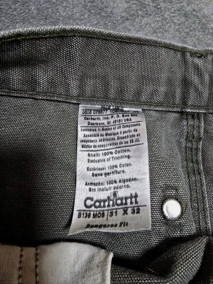 1*8様 ニ*ク様 USA製 Carhartt ダブルニー ペインターパンツ　M