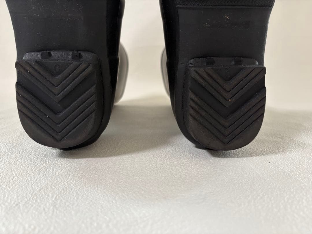 HUNTER ブラック 長靴 バックル付UK8黒