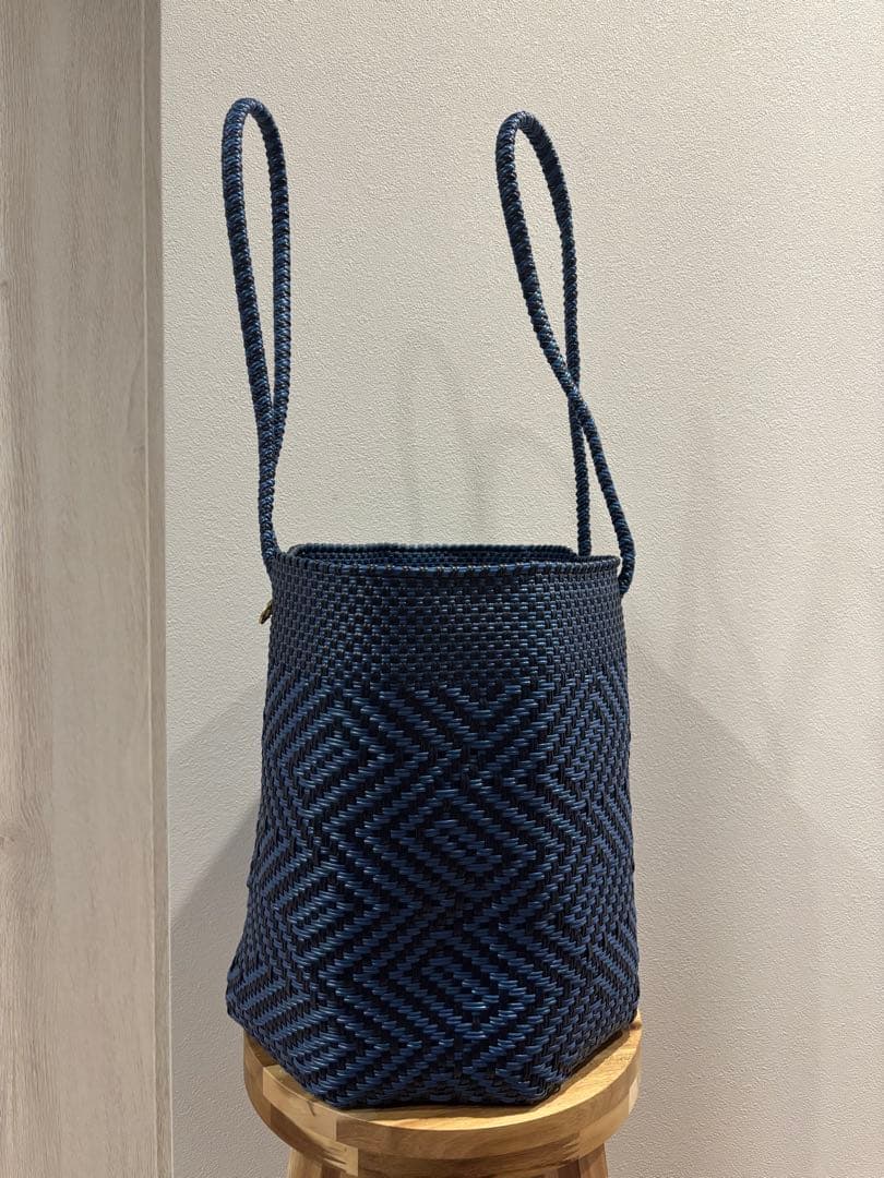 【新品未使用】Letra レトラ メルカドバッグ OCTAGON かごバッグ②