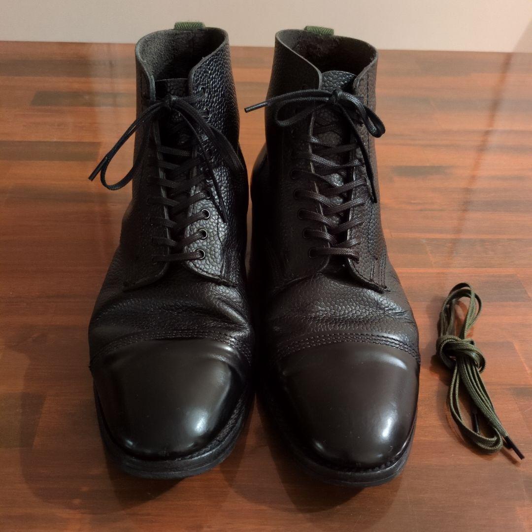 Sanders　サンダース　ミリタリー　ブーツ　　　革靴　黒