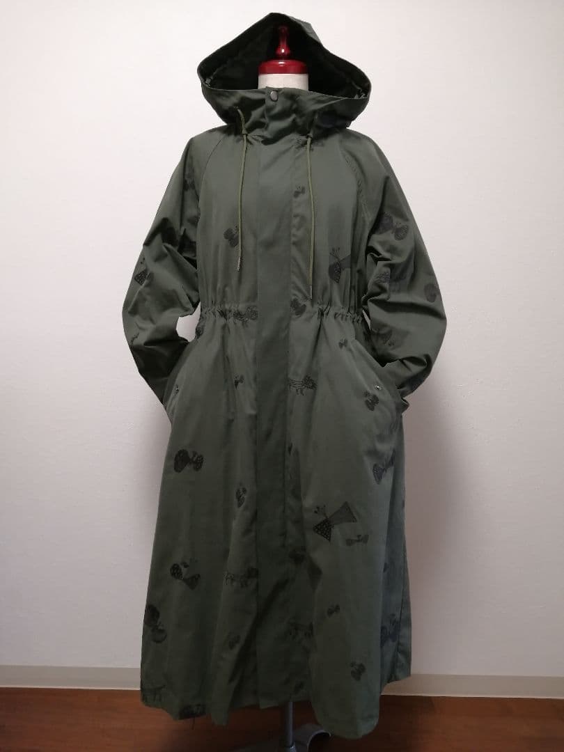 スーパーハッカ　刺繍モッズコート