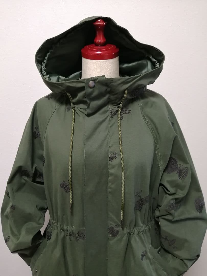 スーパーハッカ　刺繍モッズコート