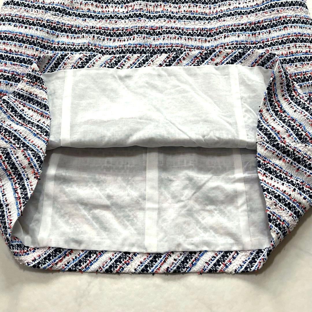 極美品☆Rene ルネ【マリアケント社】ミックスツイードワンピース　36