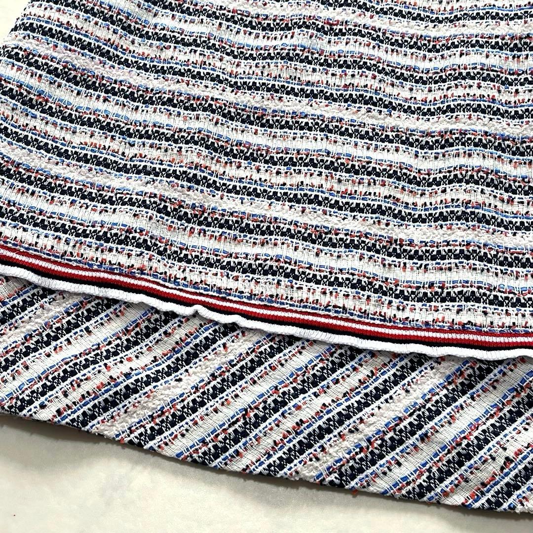 極美品☆Rene ルネ【マリアケント社】ミックスツイードワンピース　36