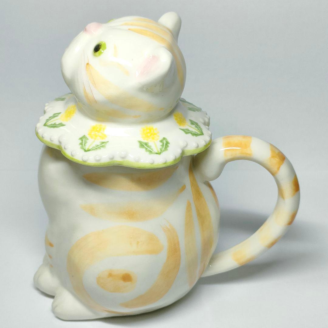 【新品】Sugar Poppo 土鈴エリザベス猫カップ シュガーポッポ