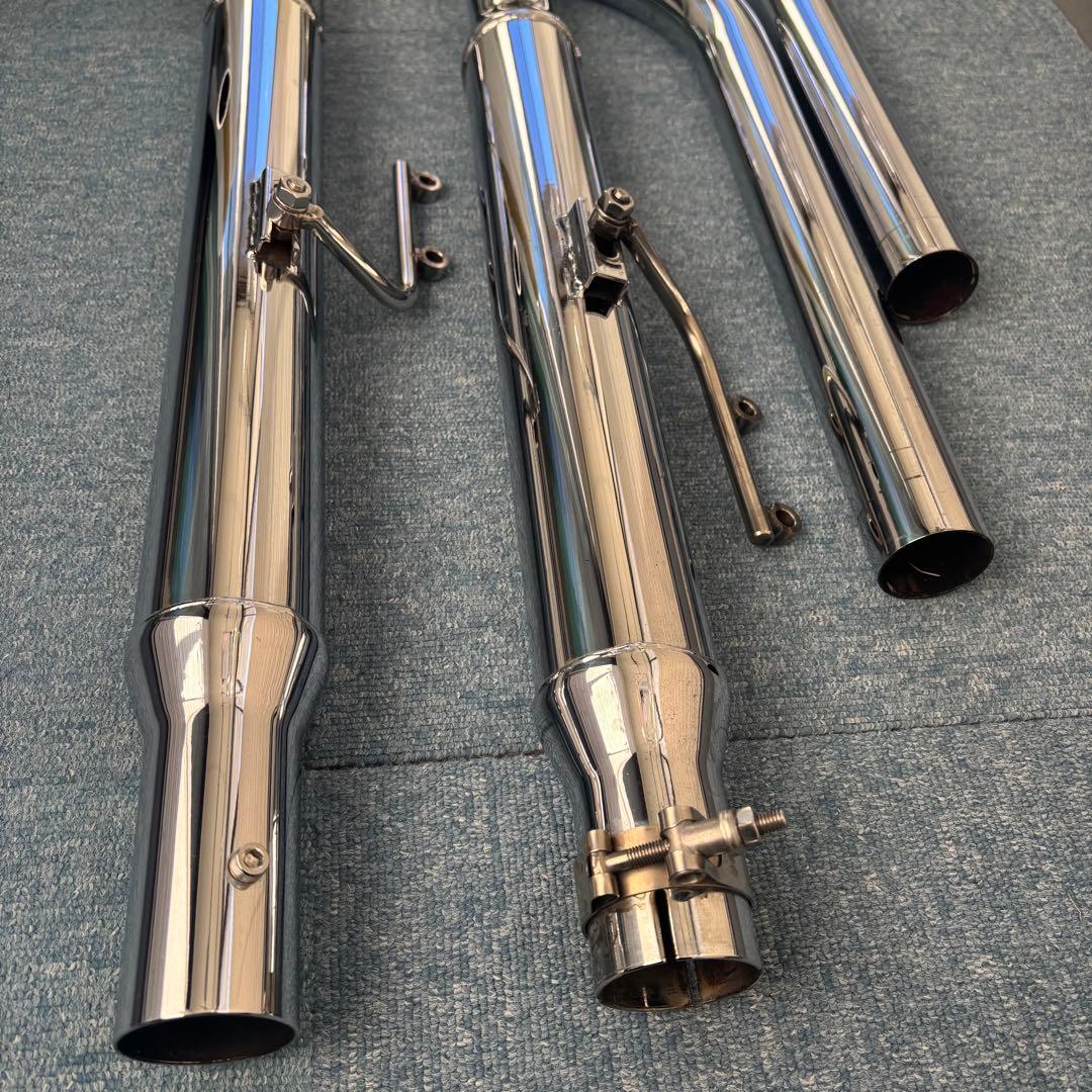 【W650】ボートラップ エキパイ＆サイレンサー インナーサイレンサー付き