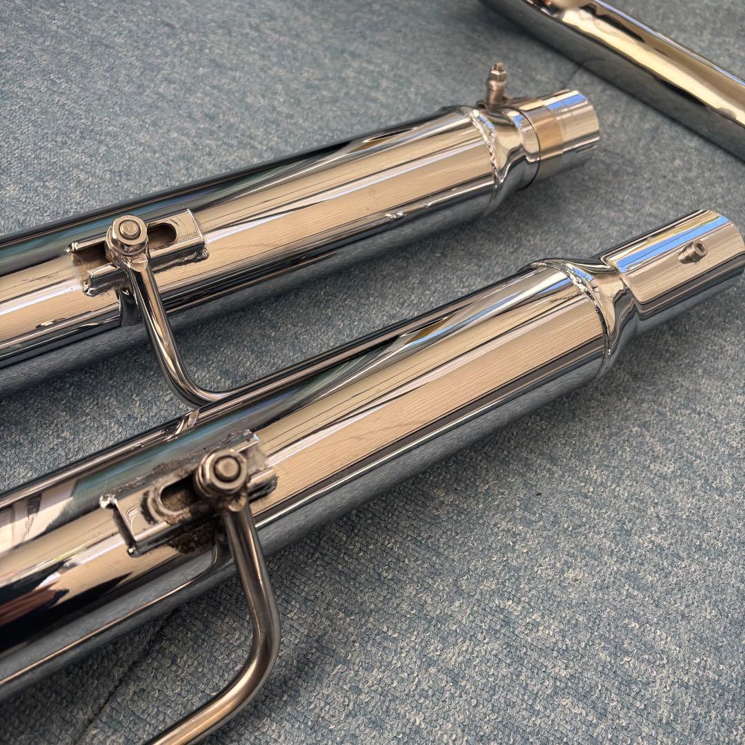 【W650】ボートラップ エキパイ＆サイレンサー インナーサイレンサー付き