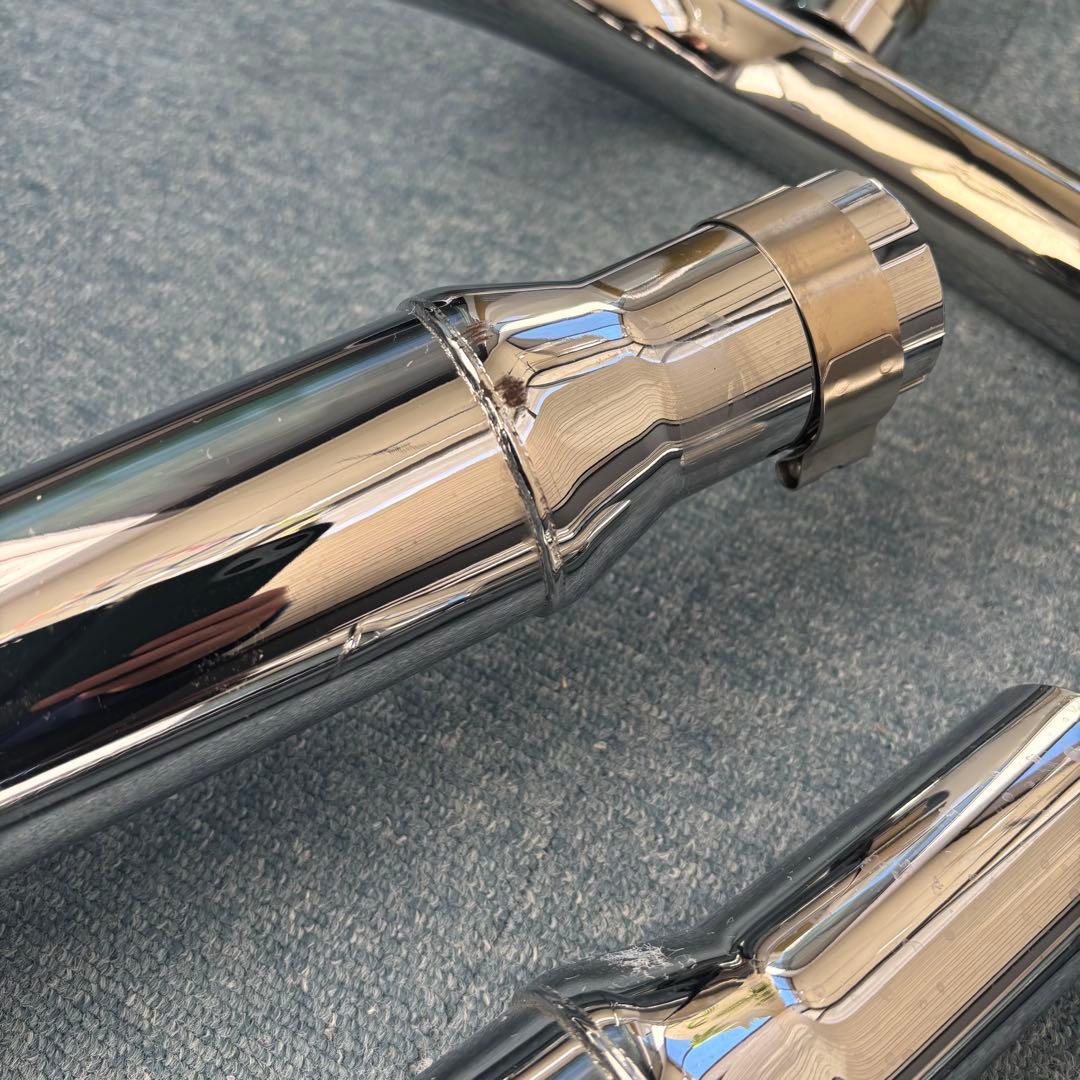 【W650】ボートラップ エキパイ＆サイレンサー インナーサイレンサー付き