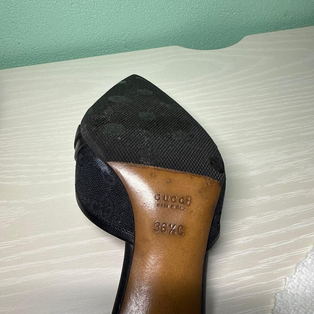 GUCCI ホースビット　ミュール　パンプス　サンダル　グッチ　GG柄