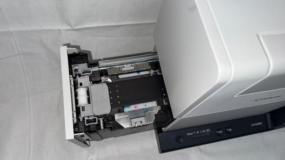 値下げ累計印刷枚数2,982枚CanonCX-G2400カラーカードプリンタ