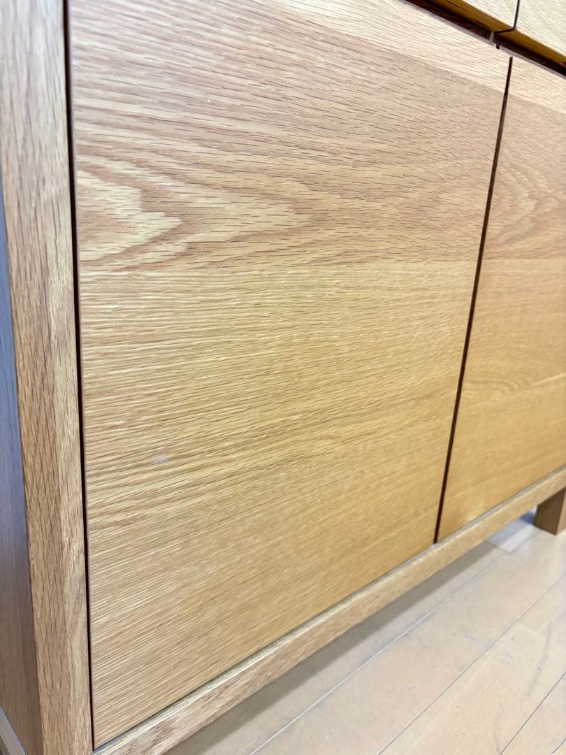 高野木工　CANO カノ　ホワイトオーク　IDC キャビネット　食器棚