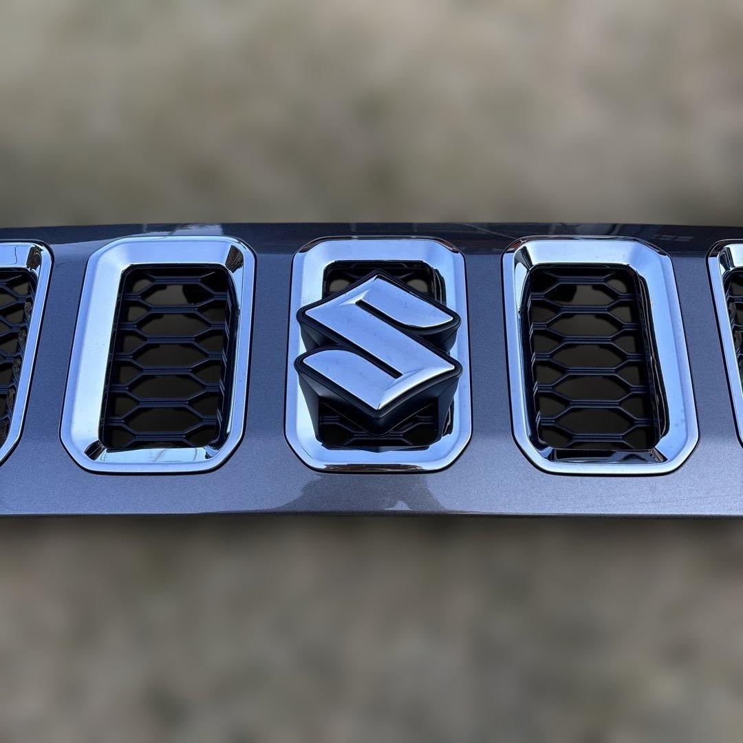 新車外し ジムニー ノマド 純正 フロント メッキ グリル