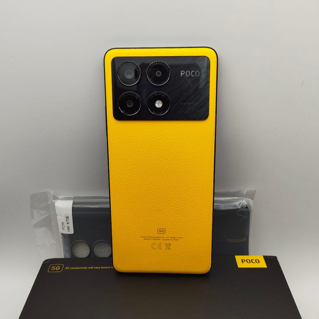 POCO X6 Pro 5G 12GB/512GB イエロー 美品 オマケ付き