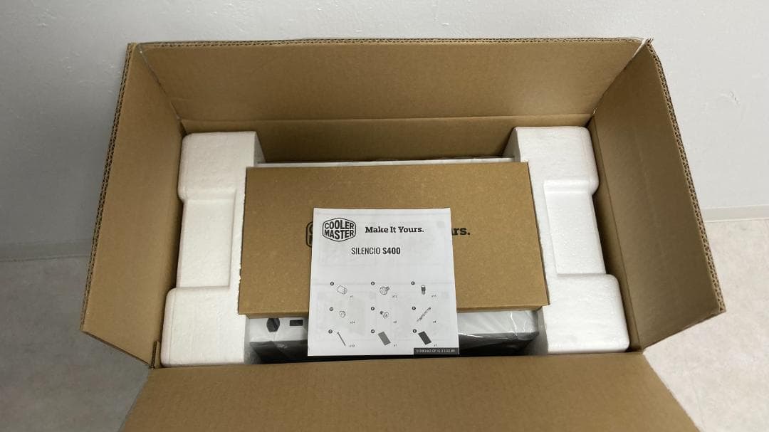 PCケース(自作PC用) COOLER MASTER Silencio S400 White Steel