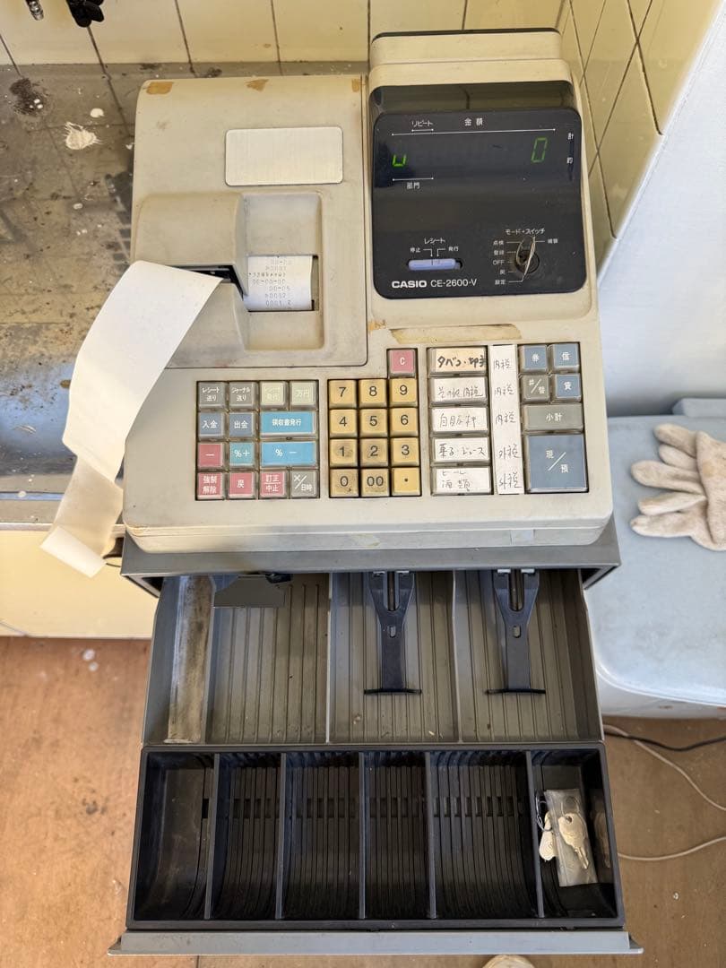 CASIO カシオ レジスター CE-2600動作確認済